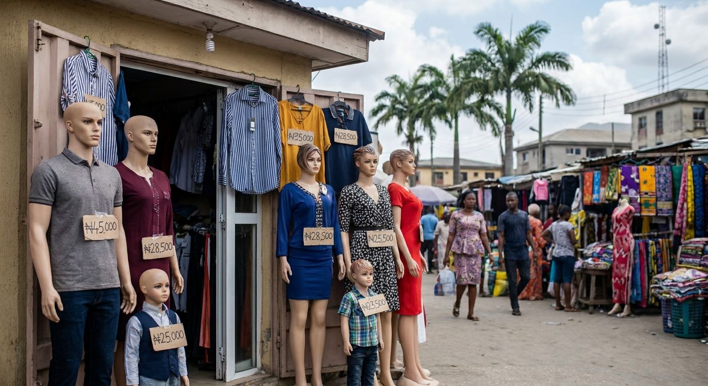 How much do mannequins cost in Nigeria in 2025?