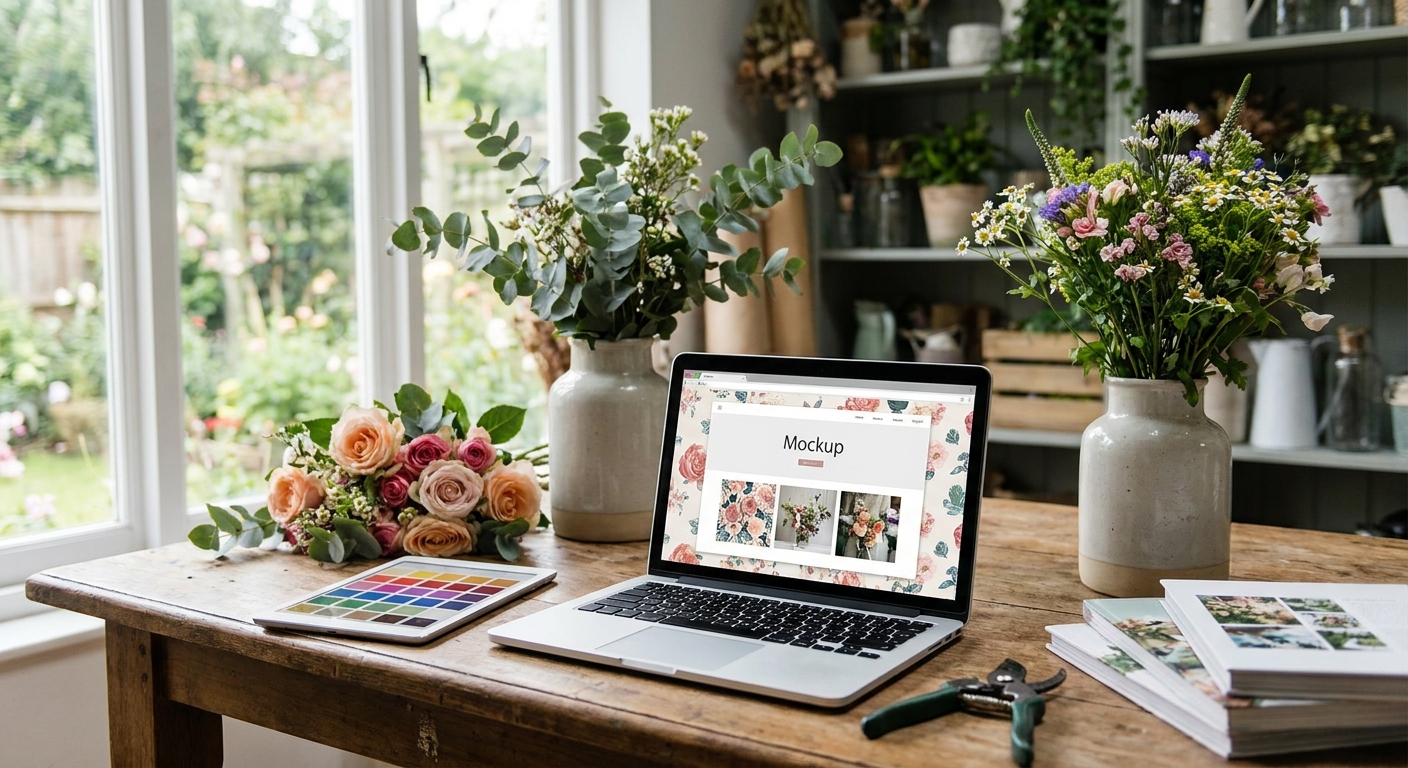 Web design for florists