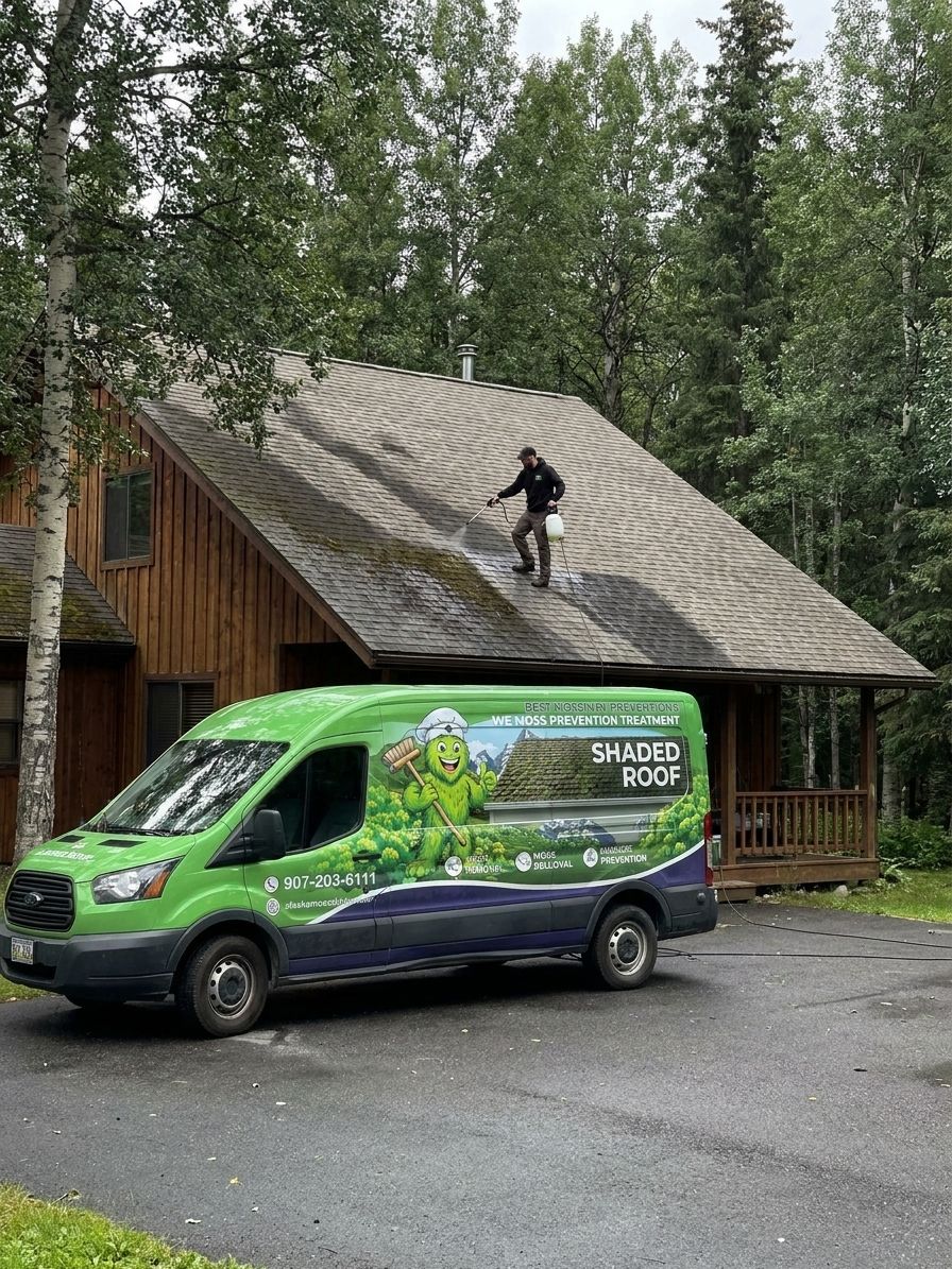 Best moss prevention treatment for shaded roofs