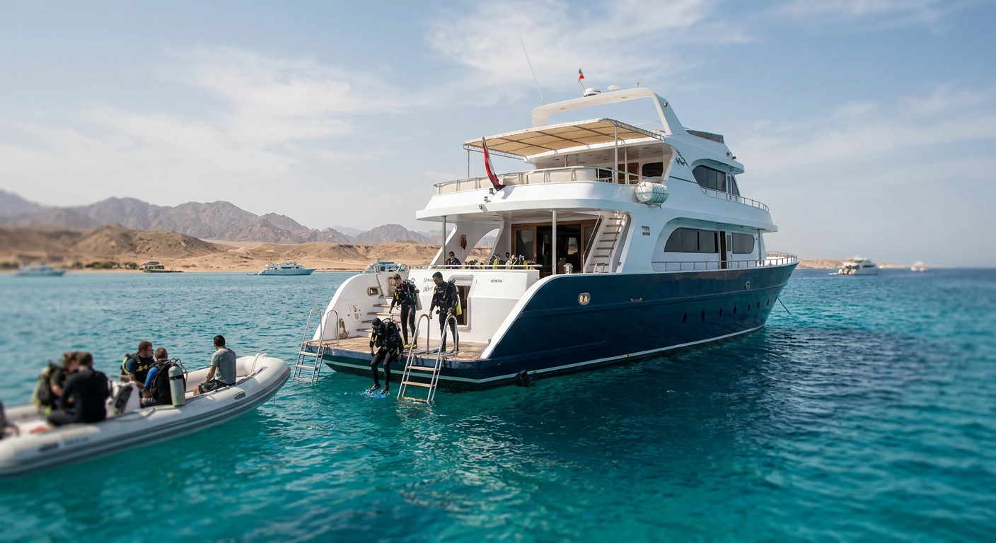 Best liveaboard diving trips from Hurghada
