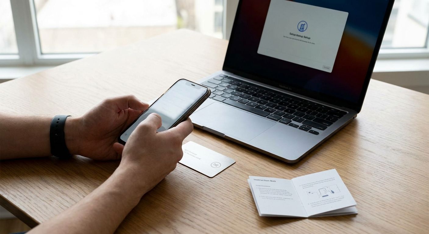 How to set up an NFC business card