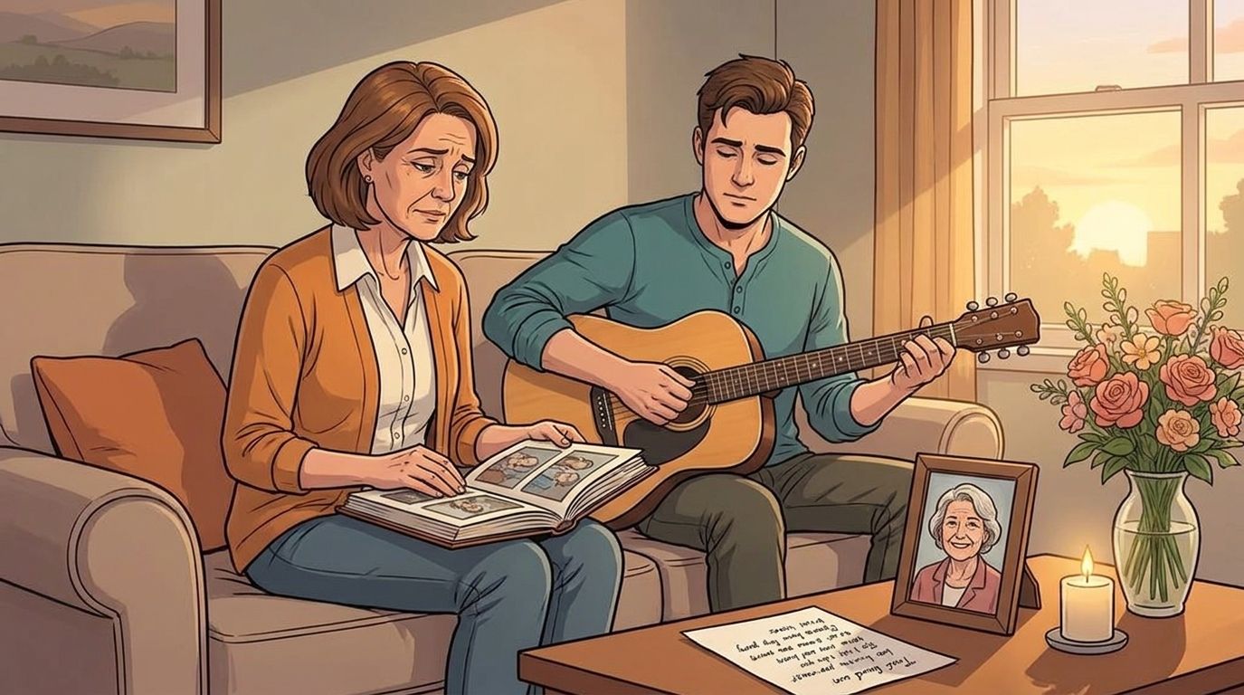 Custom memorial song for a stepmother