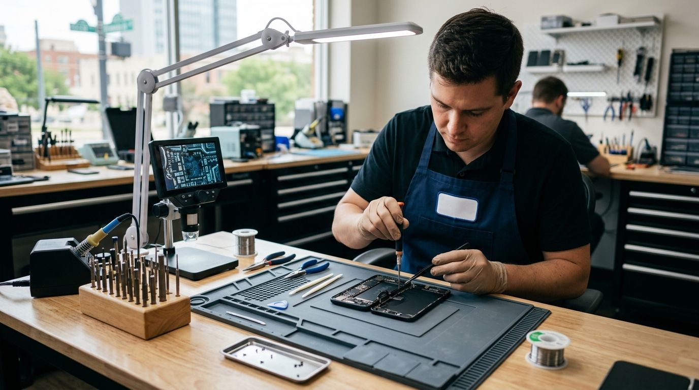 Best Samsung phone repair shops in OKC 2026