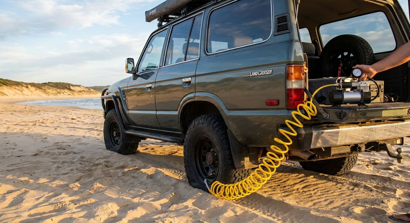 Best onboard air system for 4WD beach and sand driving