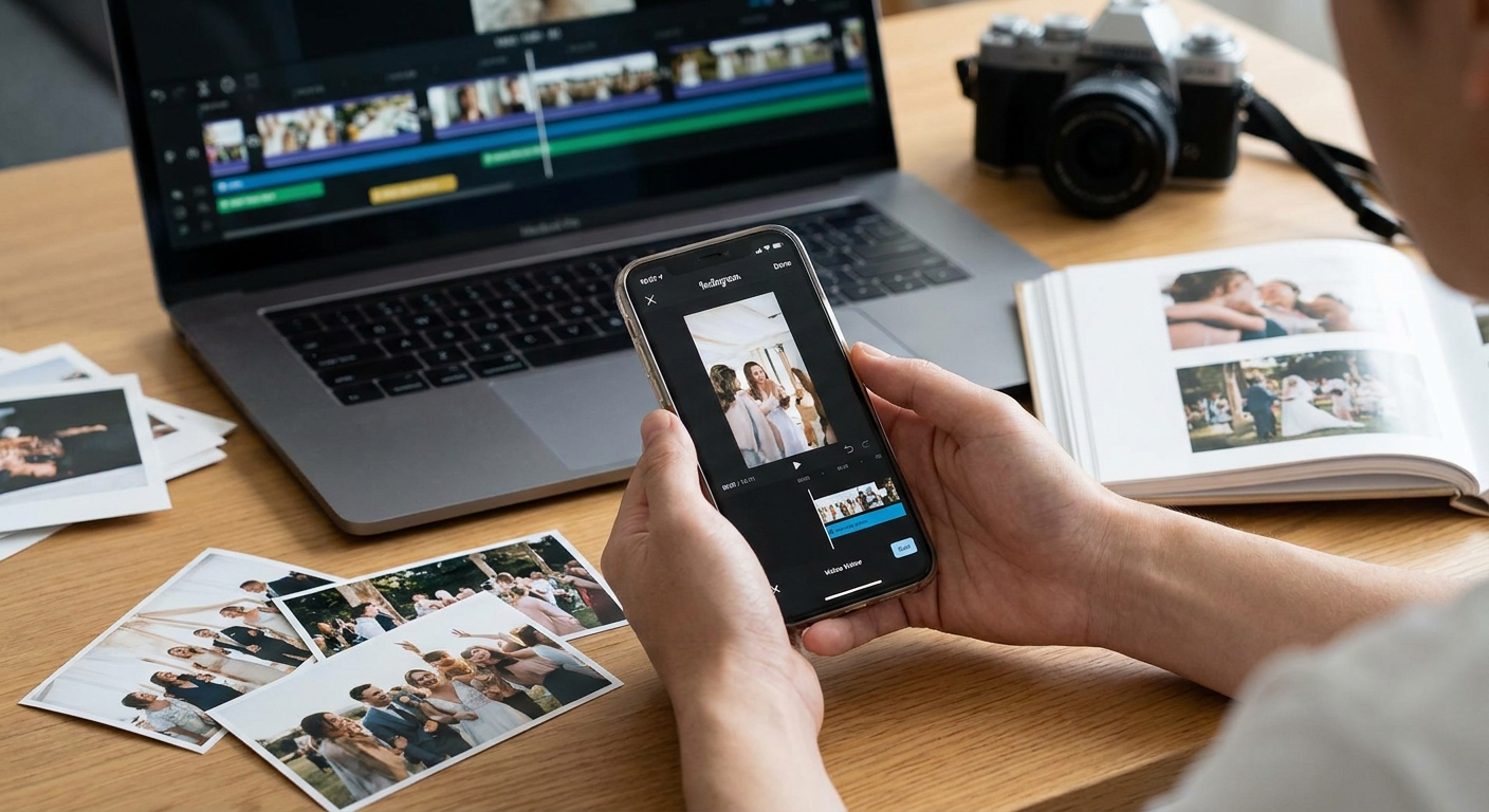 How to turn event photos into an Instagram-ready recap video