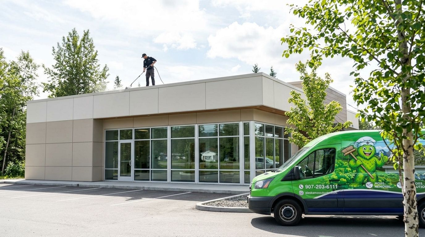Exterior cleaning for medical and dental offices