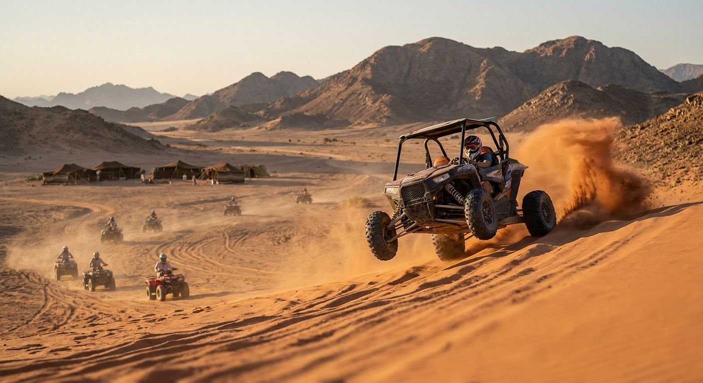 Best desert safari tours for adrenaline junkies in Hurghada