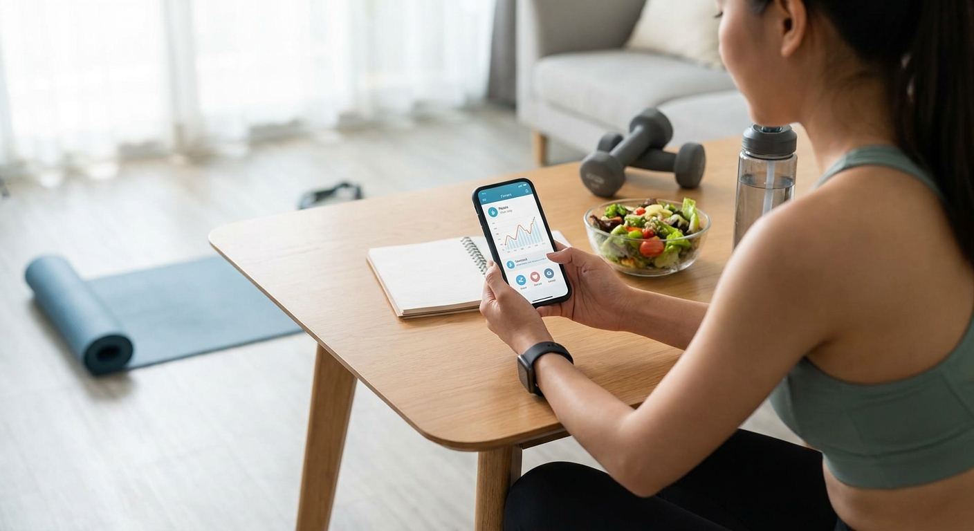Fitness accountability app for weight loss