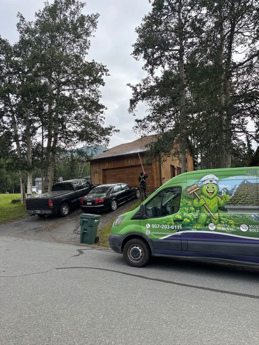 Soft wash house cleaning for cedar siding homes