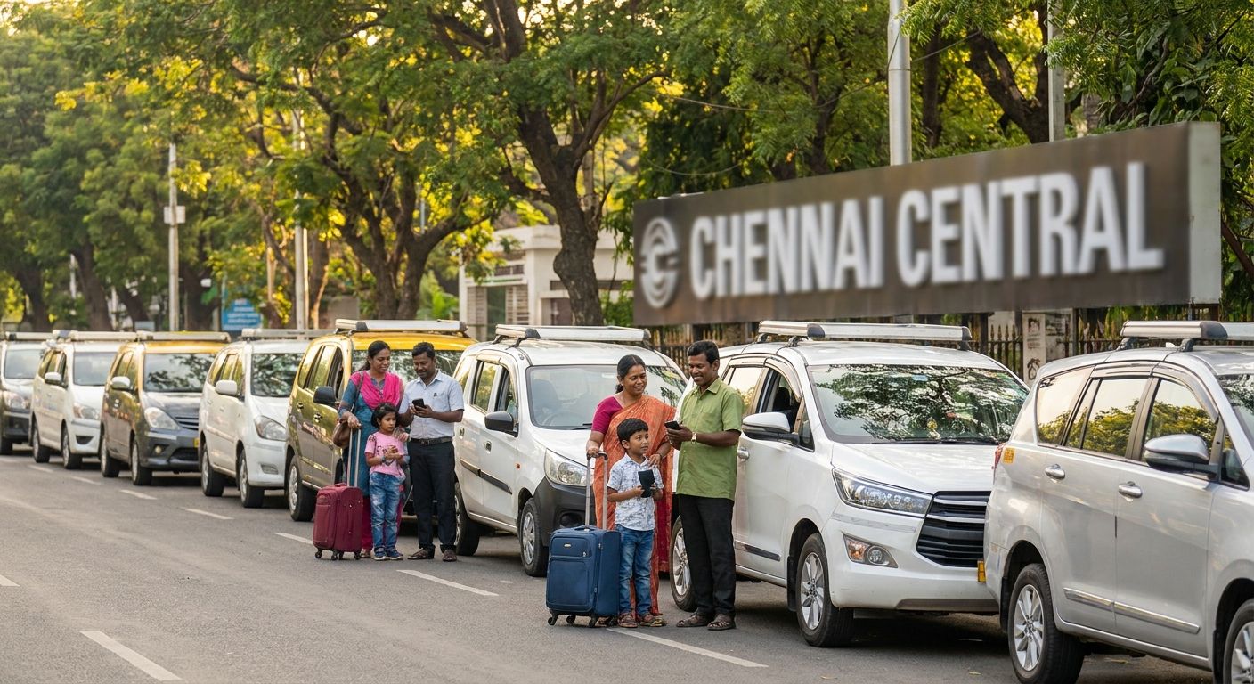 Best outstation cab booking services from Chennai 2026