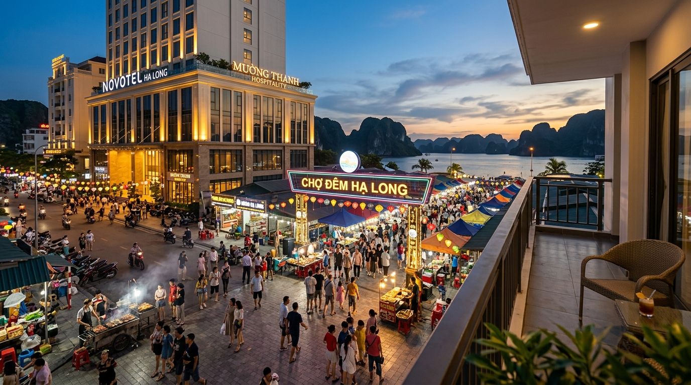 Top khách sạn Hạ Long gần chợ đêm Hạ Long 2026