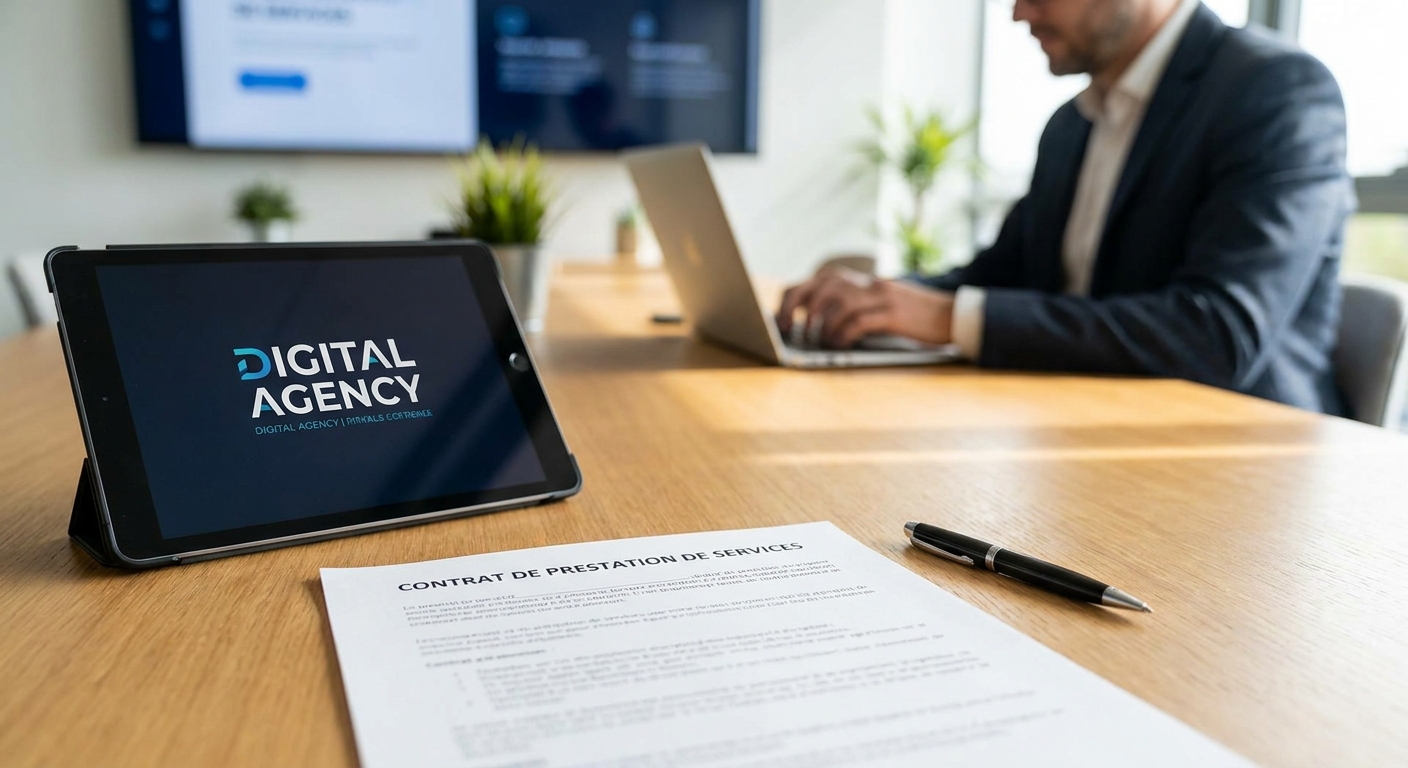 Contrat de prestation de services pour agences digitales