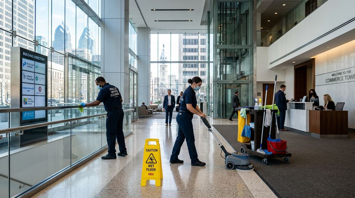 Multi-Tenant Office Building Cleaning in Philadelphia: A 2026 Accountability Guide