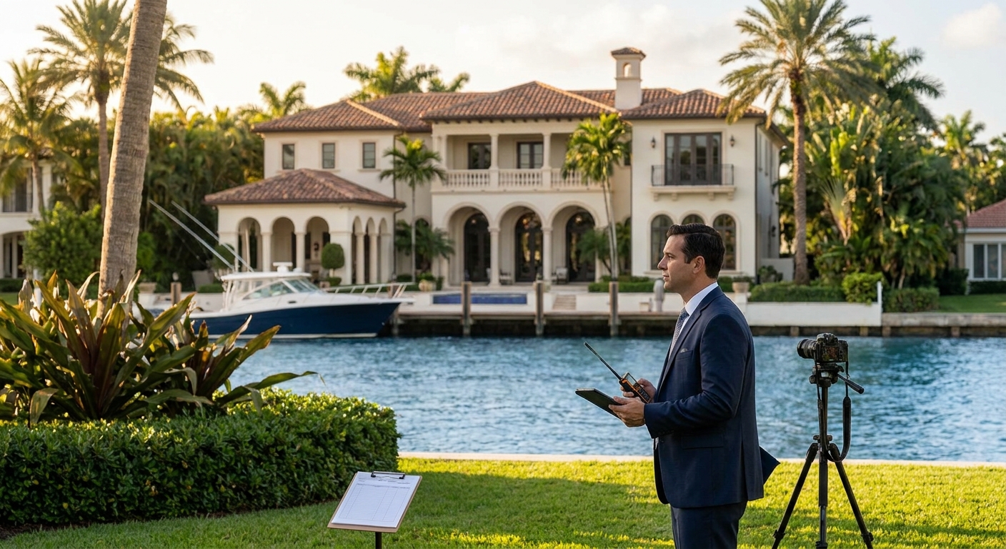 How to appraise a luxury waterfront estate in Palm Beach