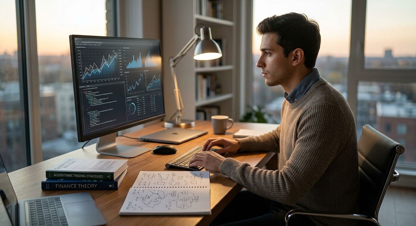 Is a self-taught coding background enough for quant roles?
