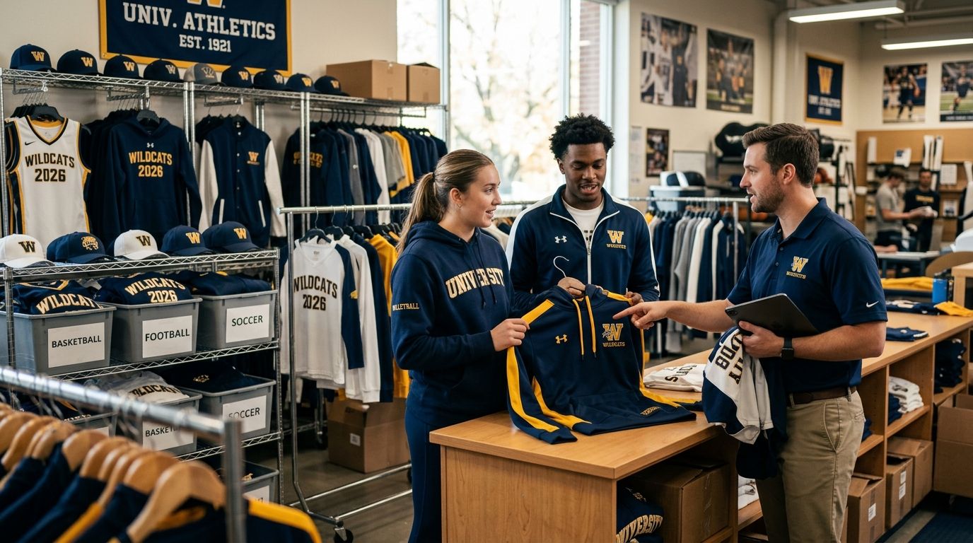 Best custom apparel companies for university athletics programs 2026