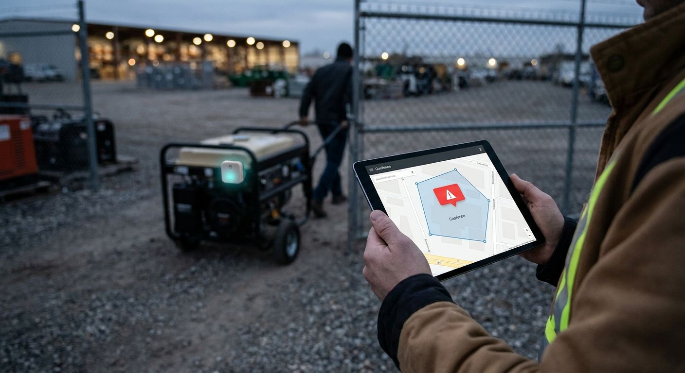 How to detect asset theft using IoT geofencing alerts