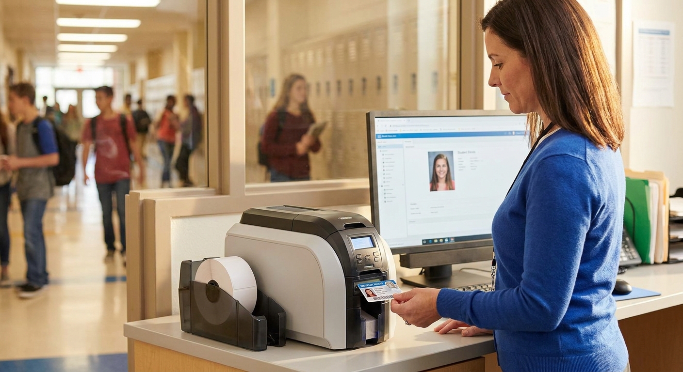 ID card printers for K-12 schools