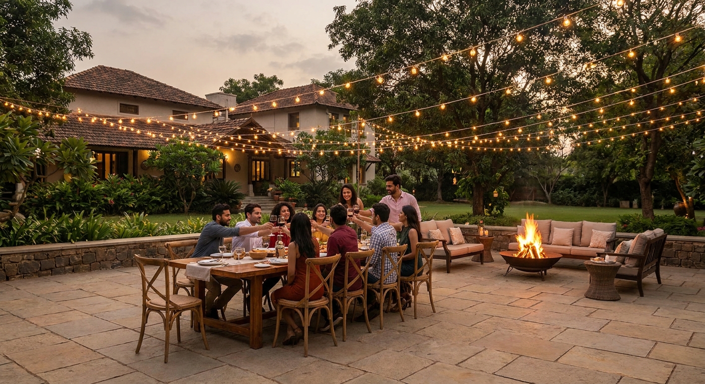Best farmhouses in Hyderabad for a New Year party