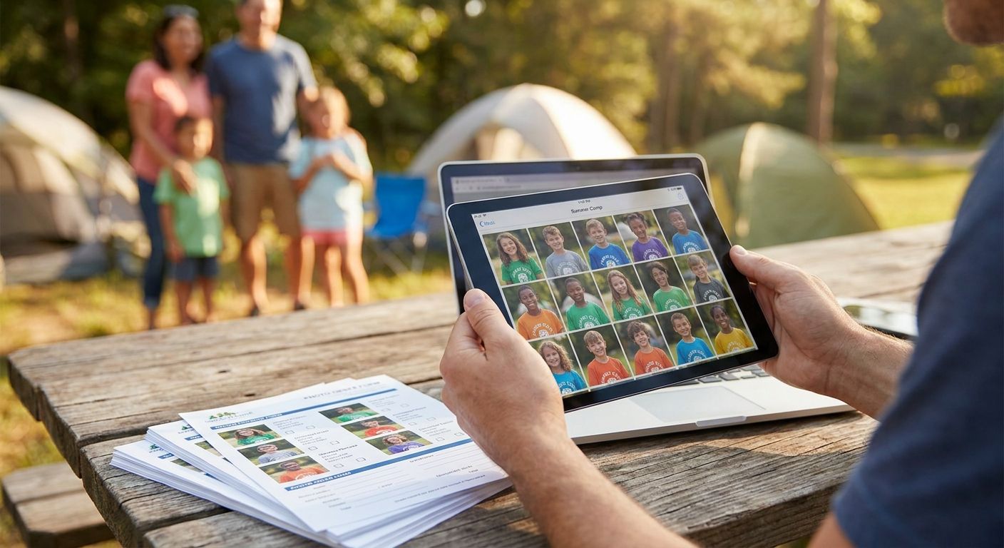 How to set up parent photo ordering for summer camp photos