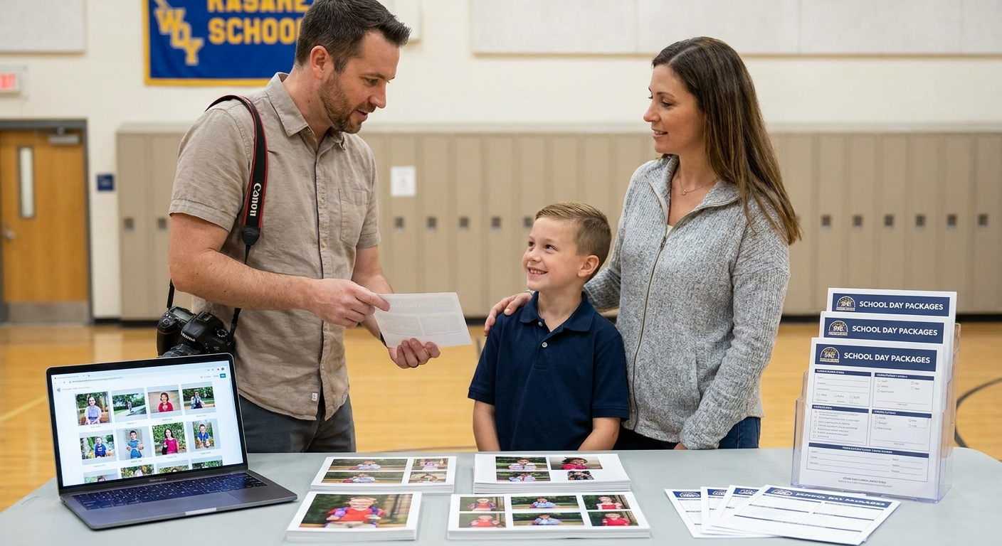 Photo selling packages for school picture day photographers