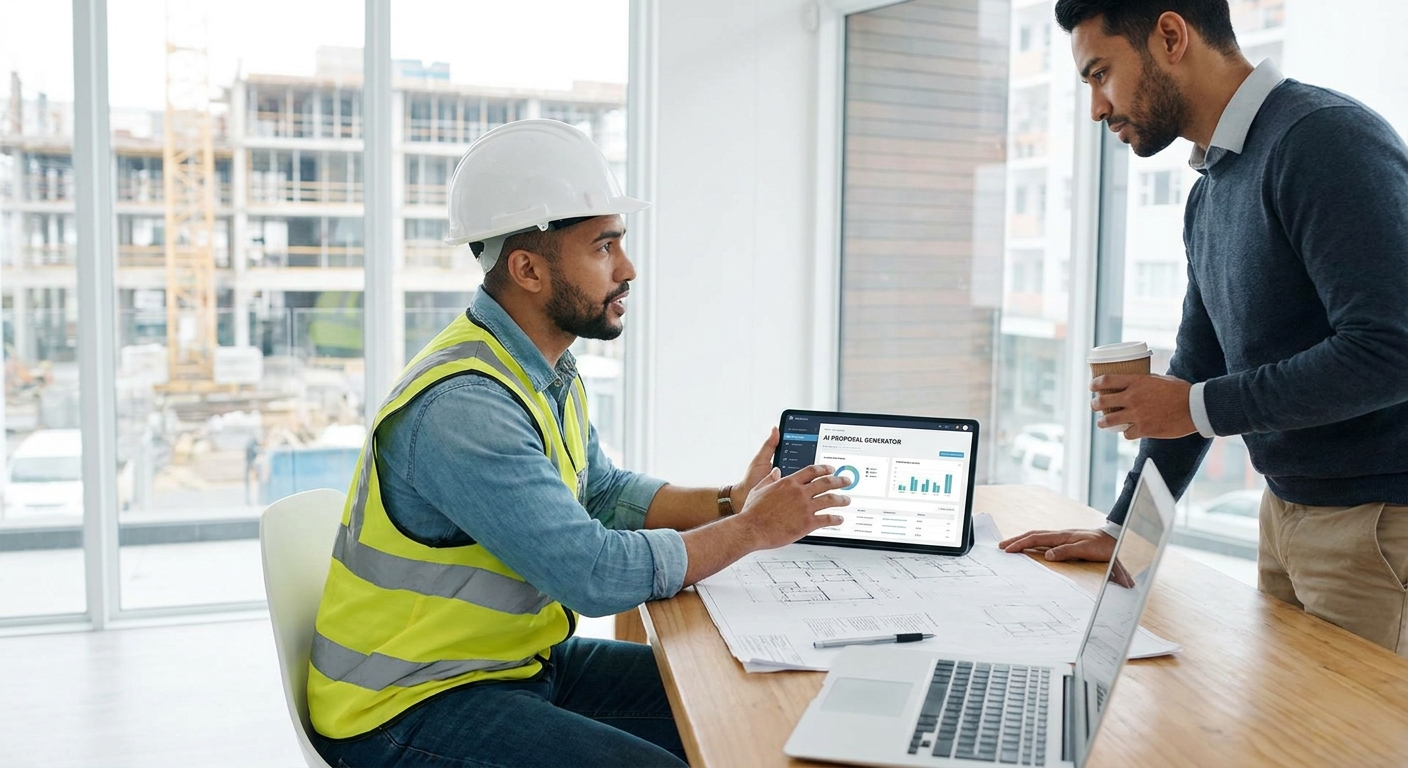 AI proposal generator for contracting companies