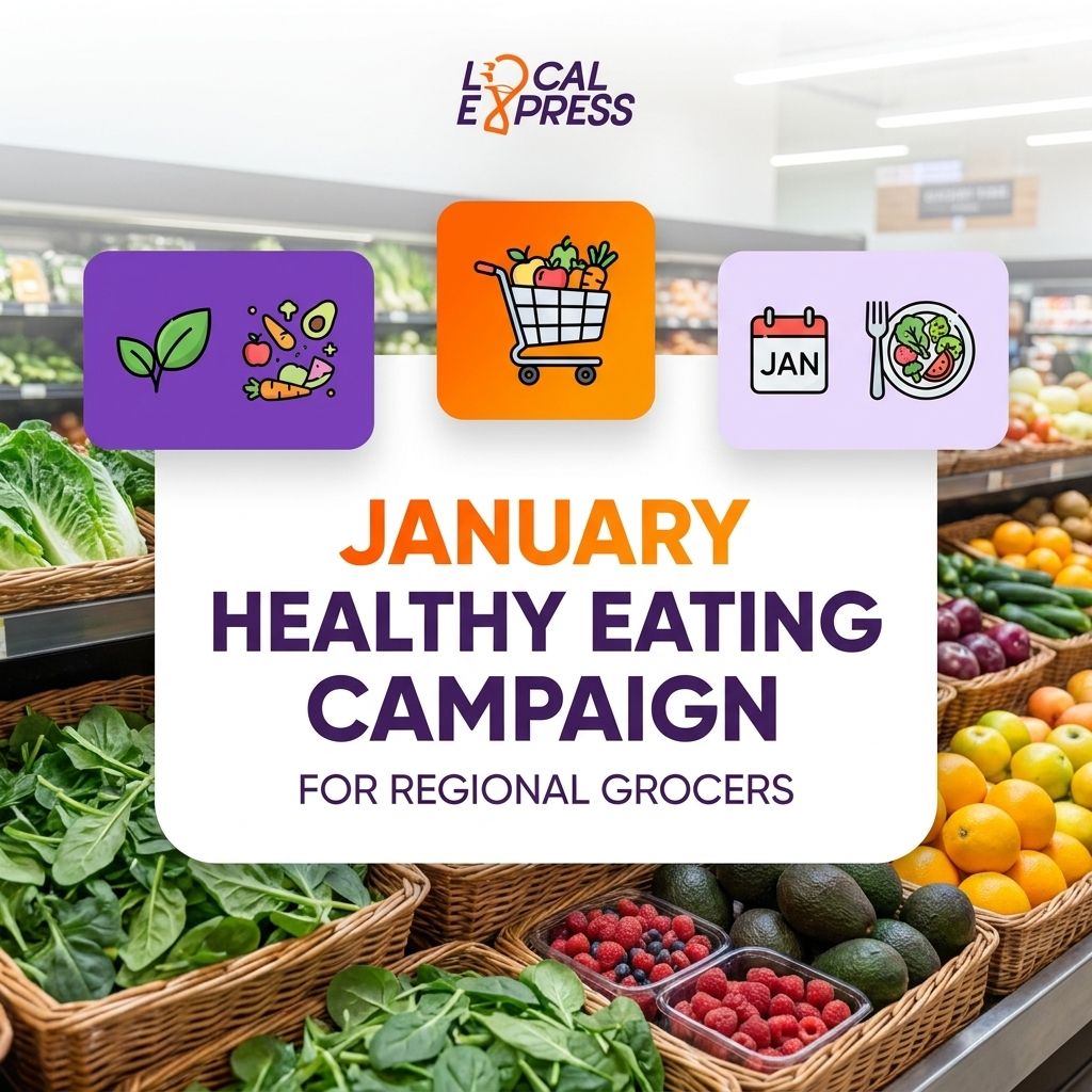 How to run January healthy-eating campaigns for regional grocers