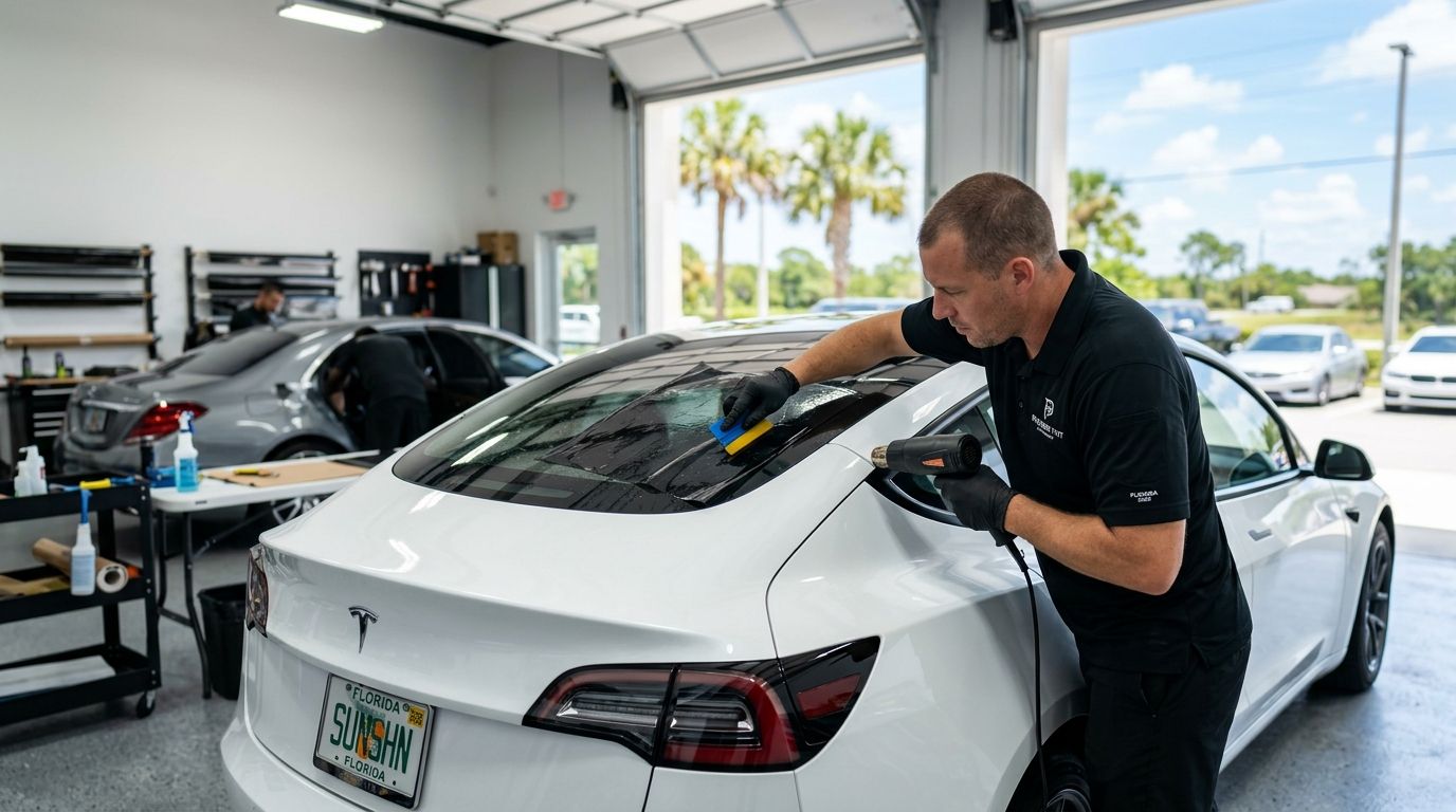 How much does car window tinting cost in Florida in 2026?