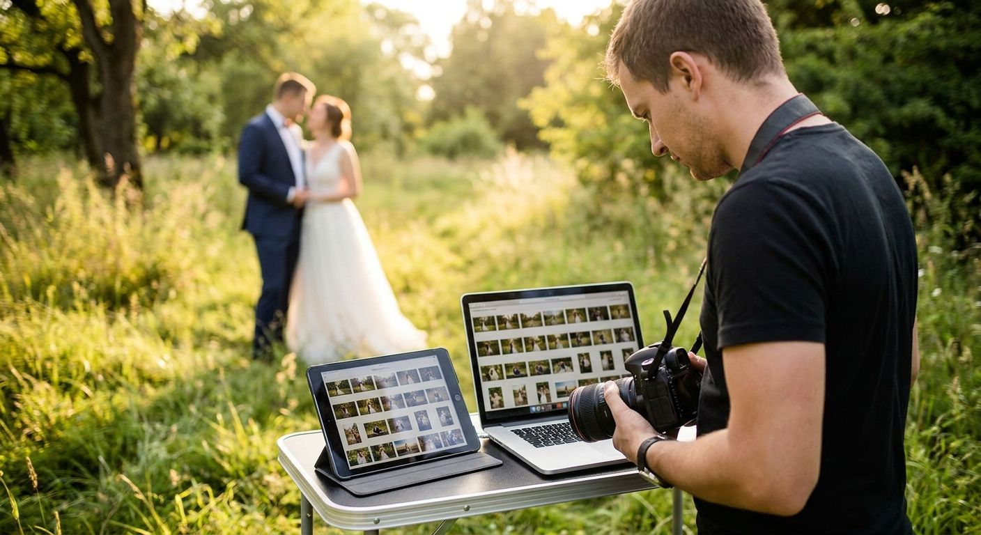 Photo galleries for pre-wedding shoot photographers