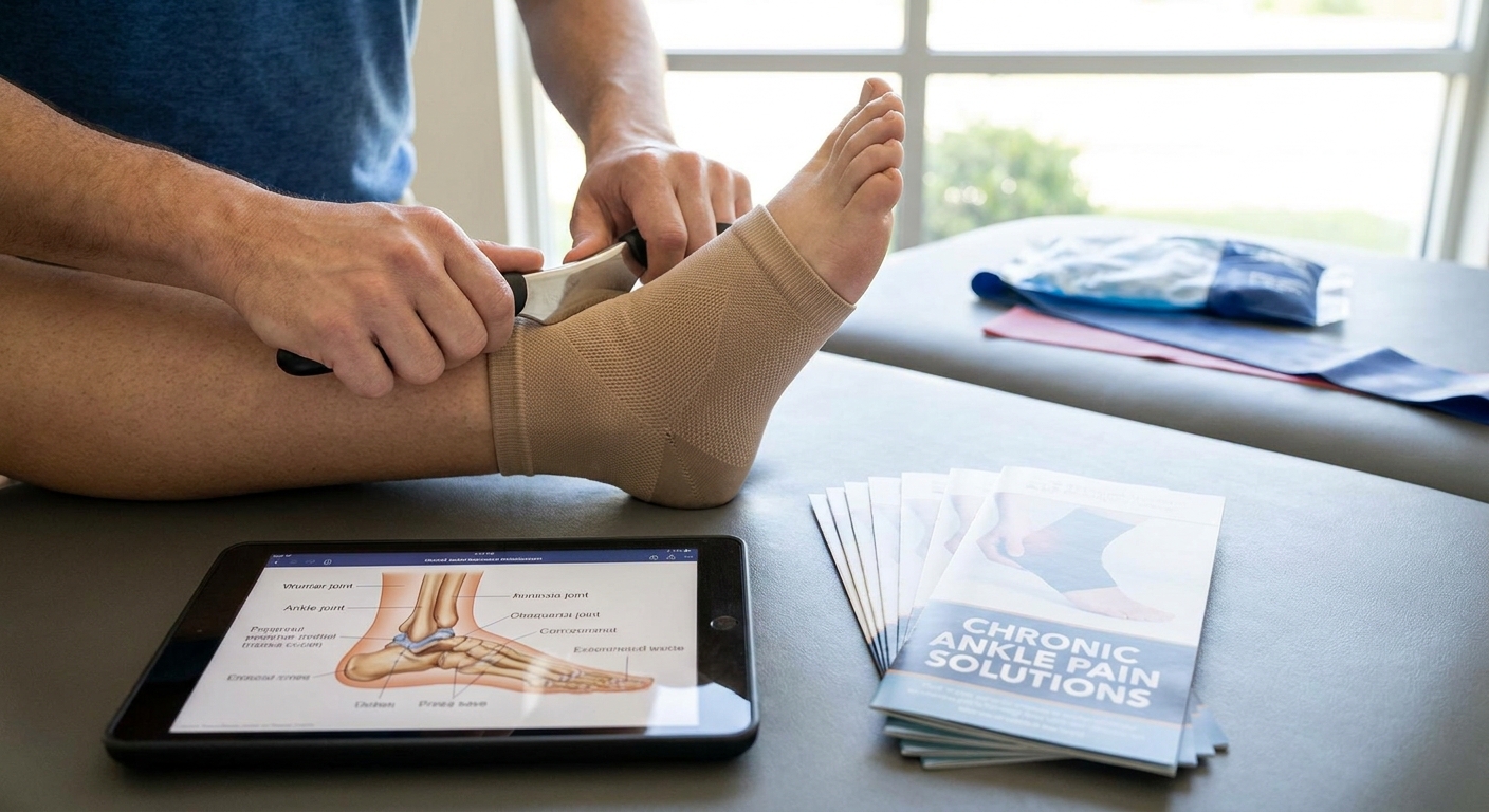 Best treatments for chronic ankle pain from old sprains