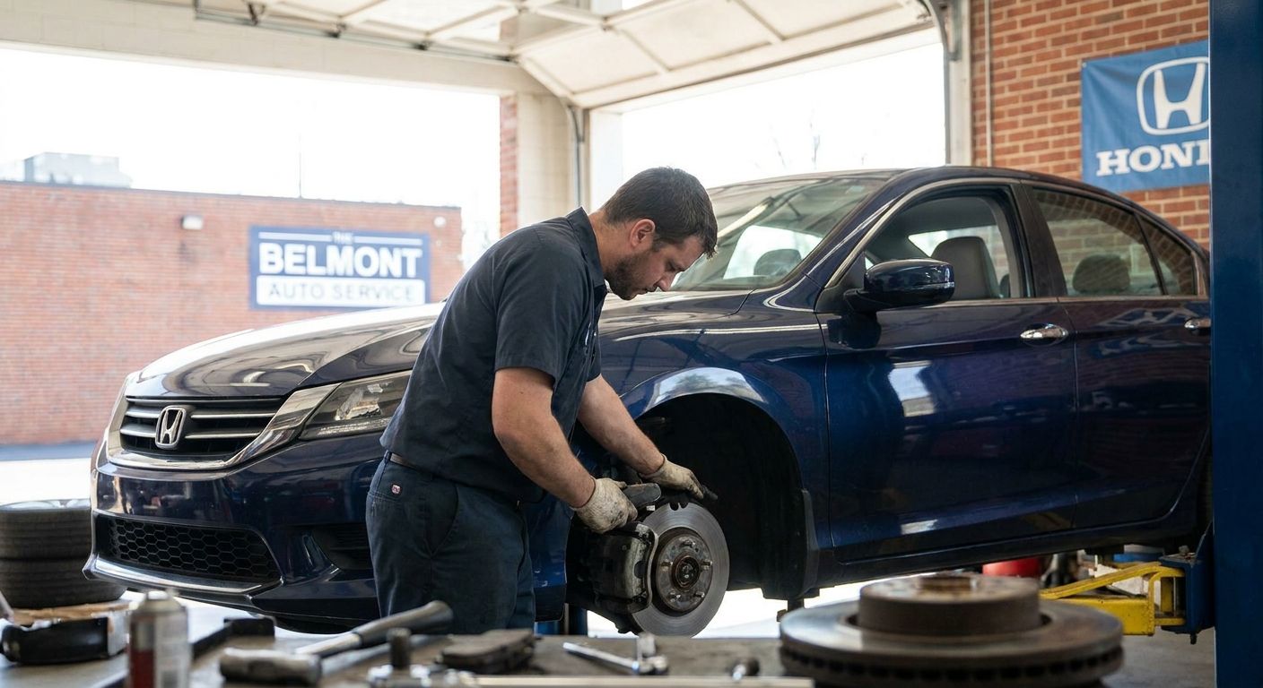 Brake repair for Honda owners in Belmont, NC
