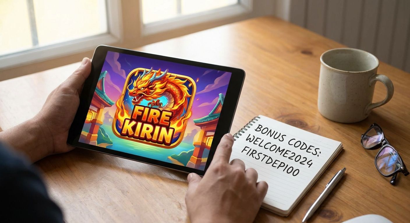 Best Fire Kirin bonus codes for first-time depositors