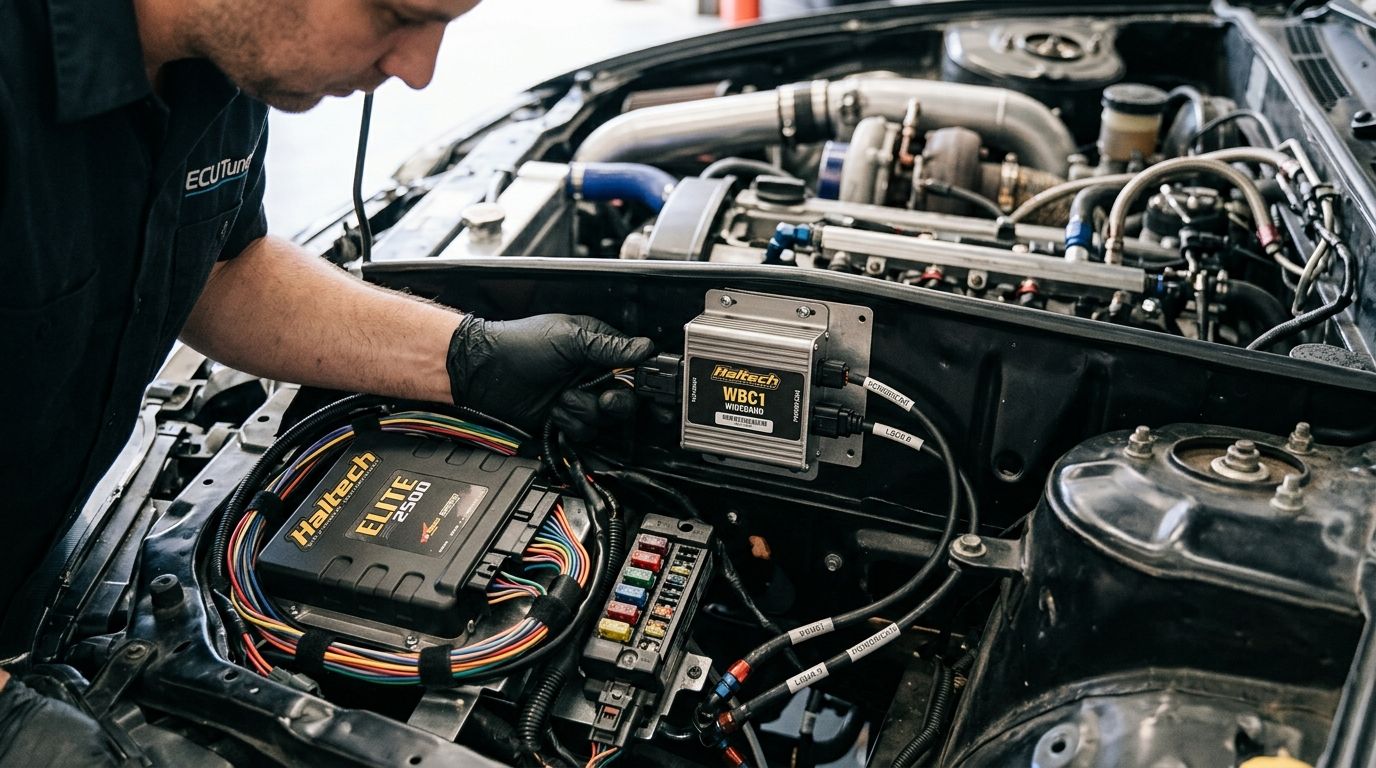 Closed-loop fuel tuning: connect a Haltech WBC1 to your ECU