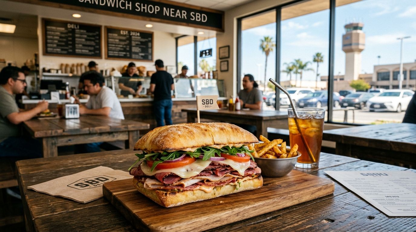 Best sandwich shops near San Bernardino International Airport 2026