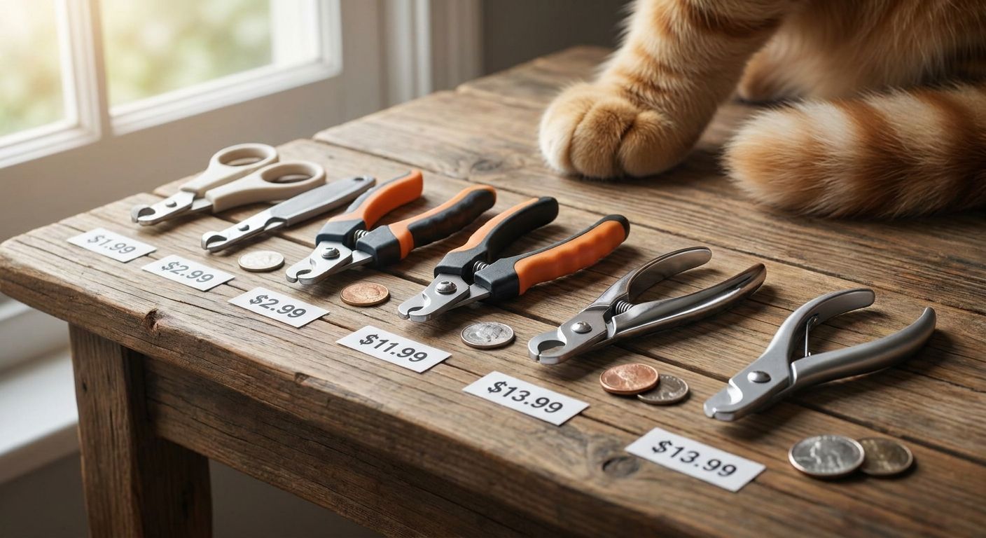 Cat nail clippers ranked by price 2026