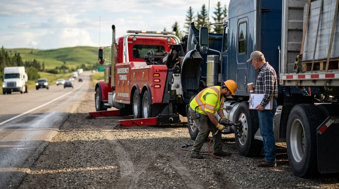 Roadside assistance for semi trucks: complete 2025 guide