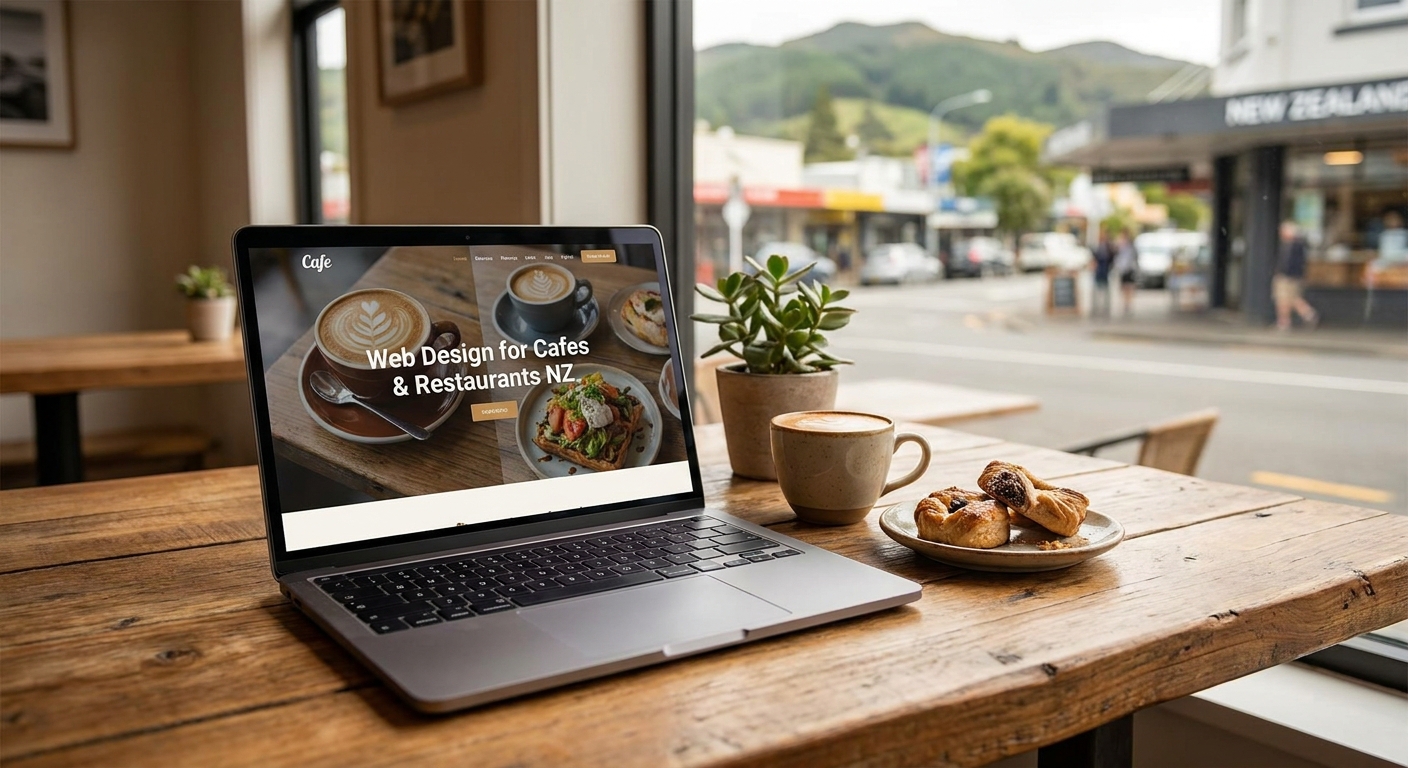 Web design for cafes and restaurants in NZ