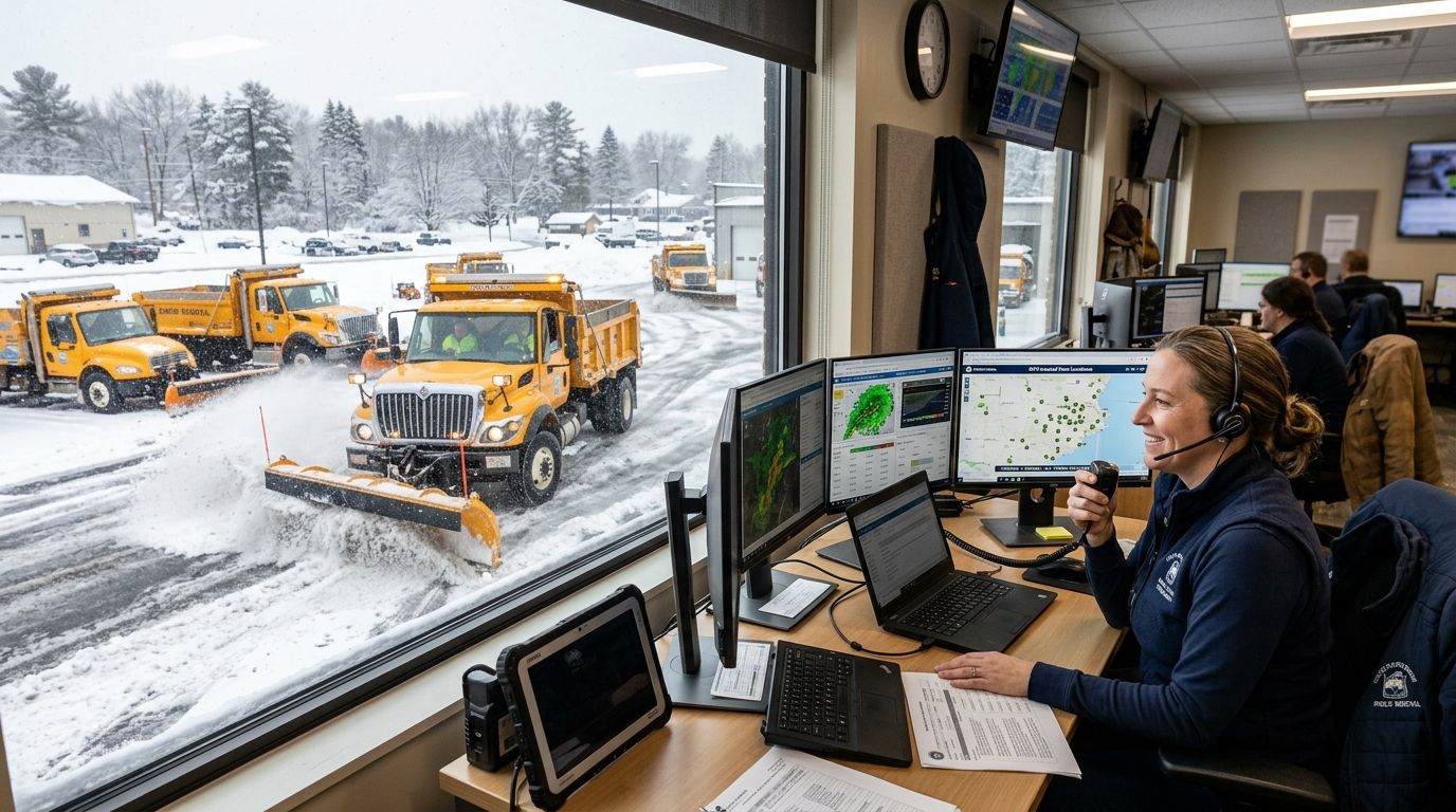 Snow depth triggers to dispatched plow crews: complete 2026 workflow