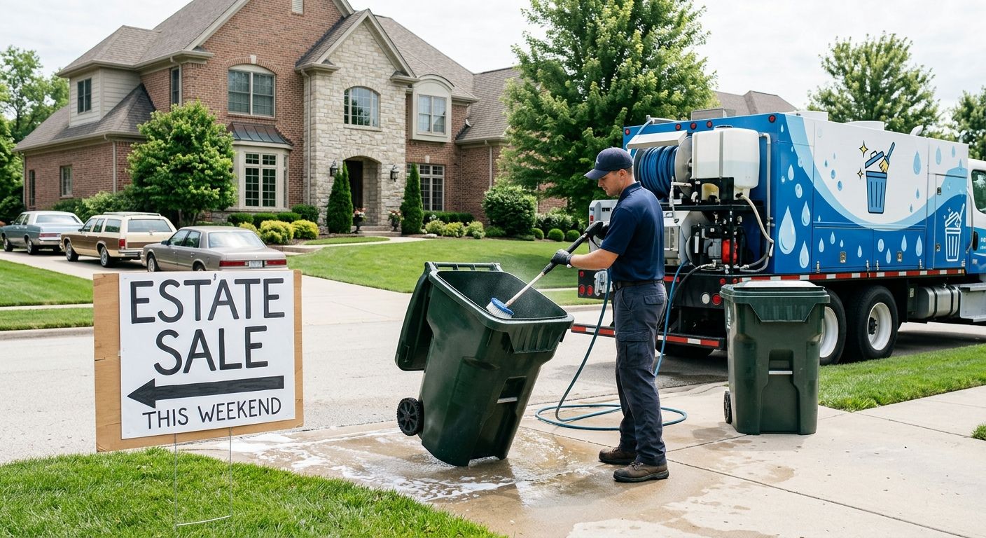 Best trash bin cleaning service for estate sale companies