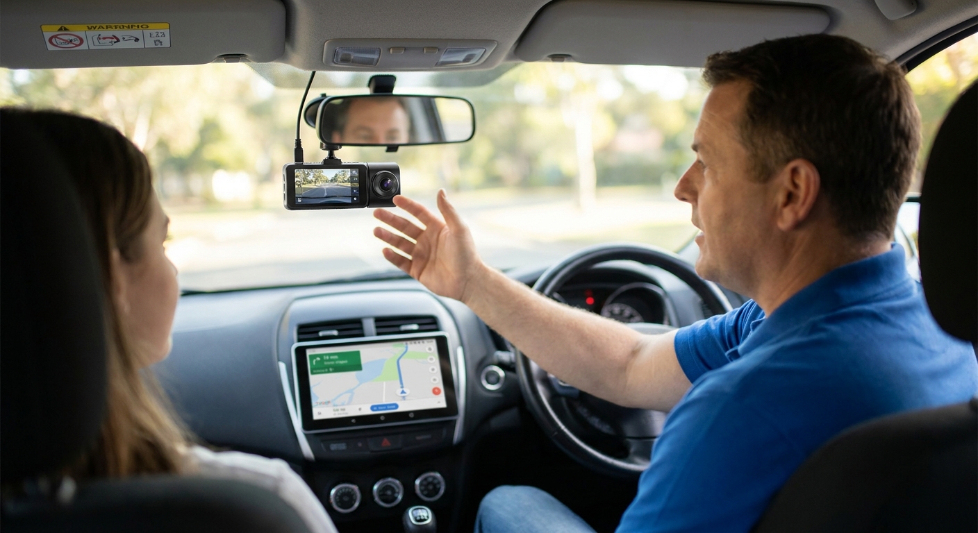 Dash cams for driving instructors