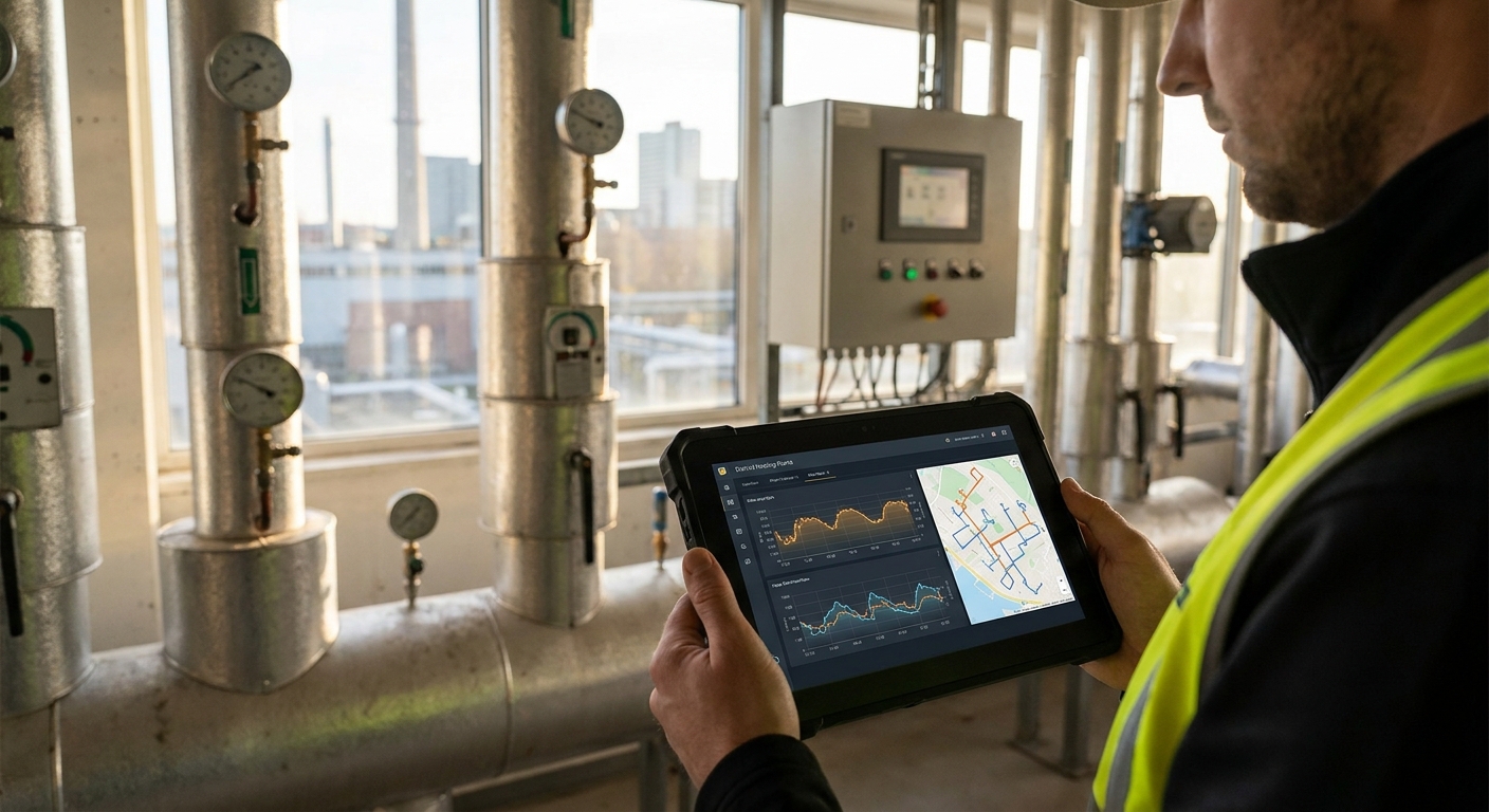 IoT platform for district heating network monitoring