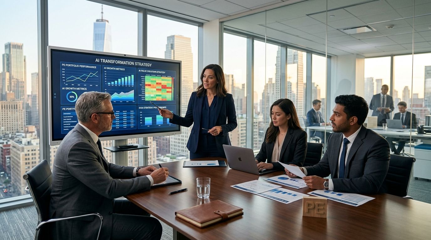 Best AI transformation firms for PE portfolio companies 2026