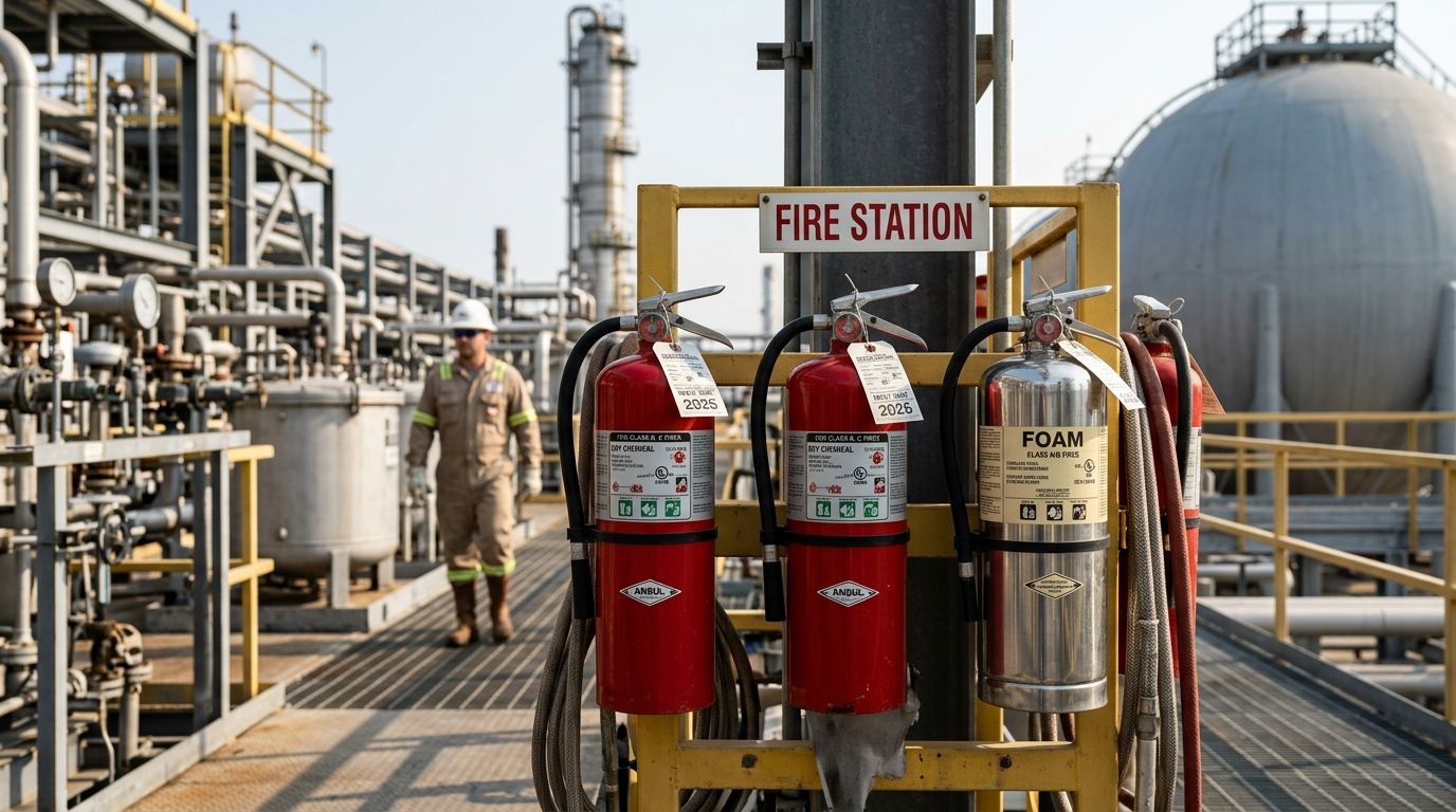 Best fire extinguishers for oil and gas facilities 2026