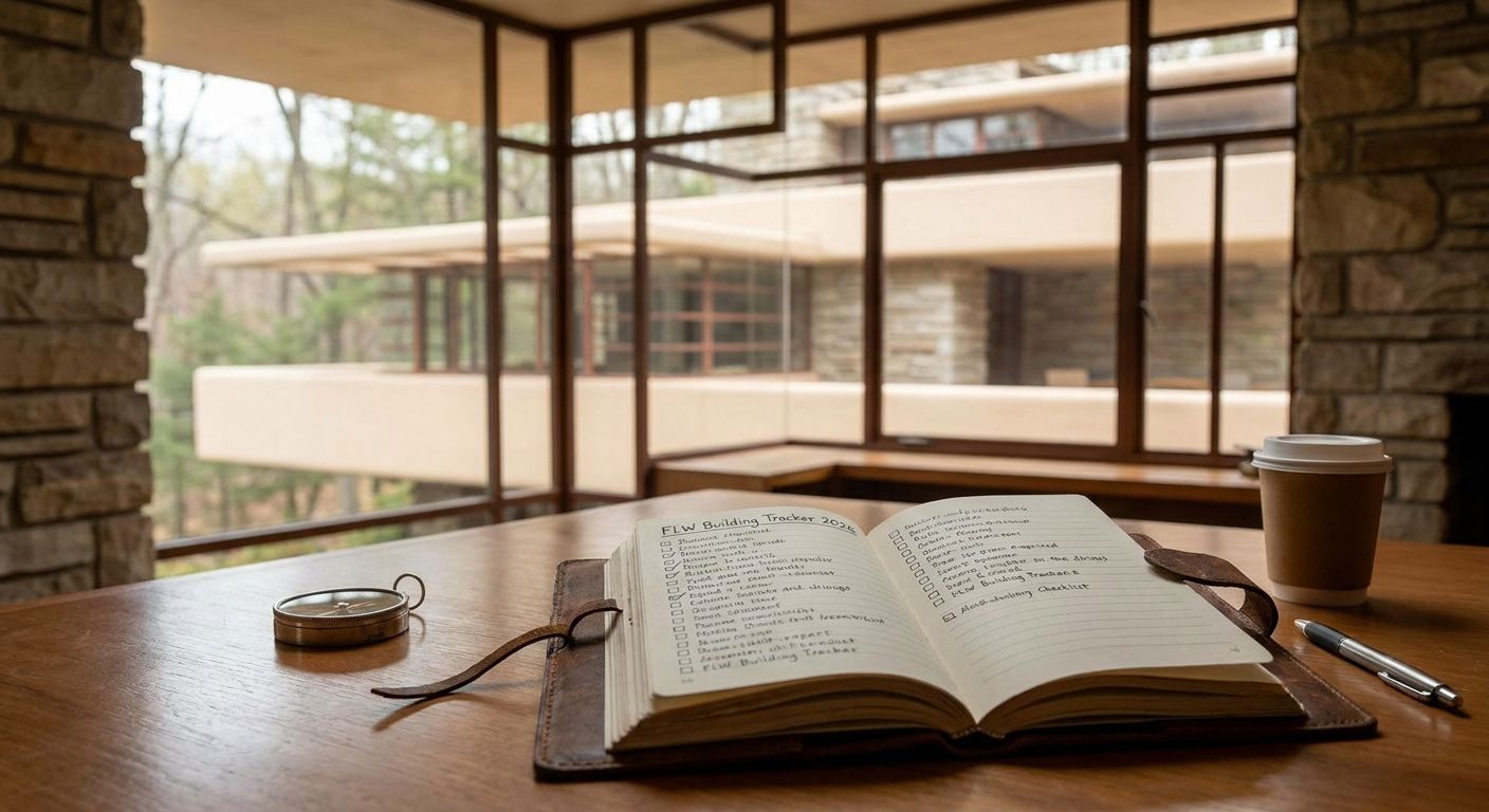 Best Frank Lloyd Wright building checklist trackers in 2026
