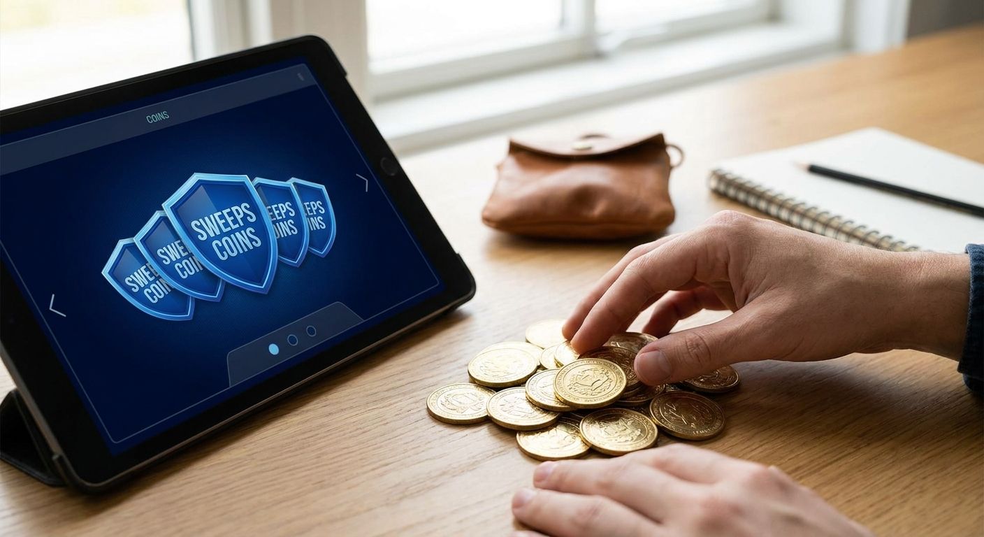 How to convert gold coins into sweeps coins