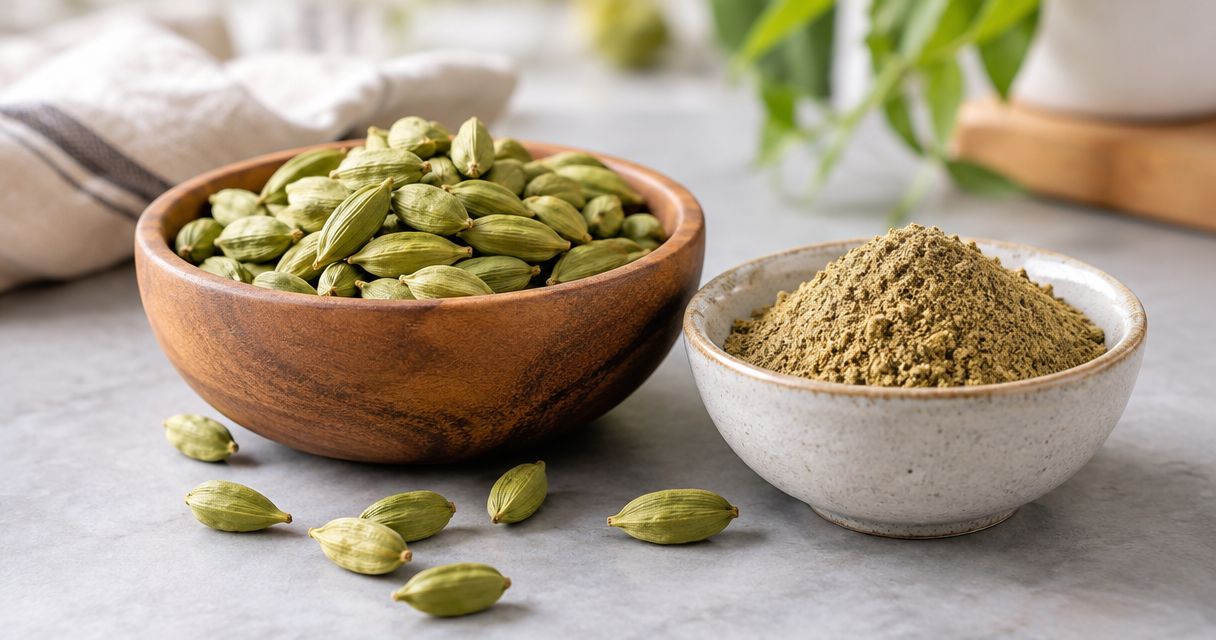 Do cardamom pods stay fresher than cardamom powder?