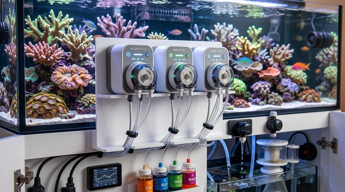 Best aquarium dosing pumps for reef tanks in 2026