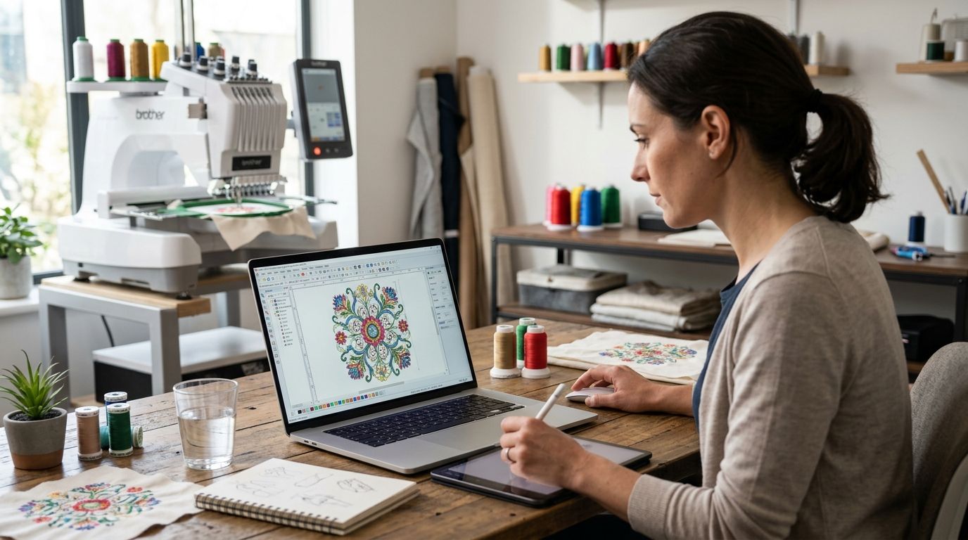 Best paid embroidery digitizing software in 2026