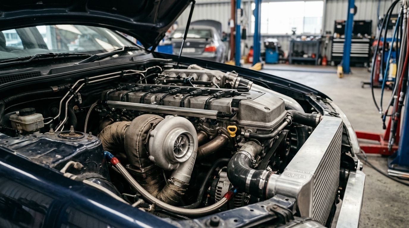 How much horsepower can a stock Barra handle?