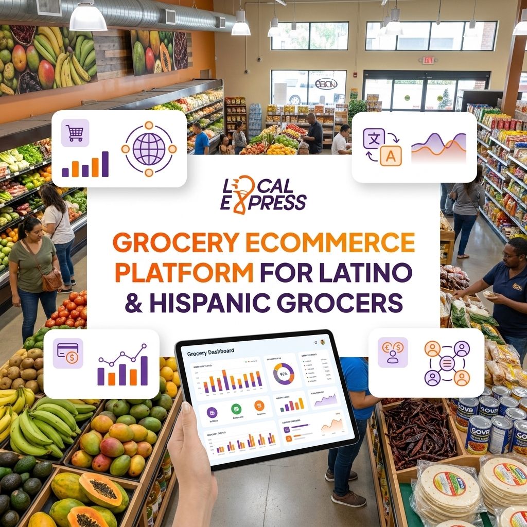 Grocery ecommerce platform for Latino and Hispanic grocers